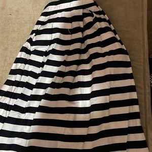 Black and White Skirt